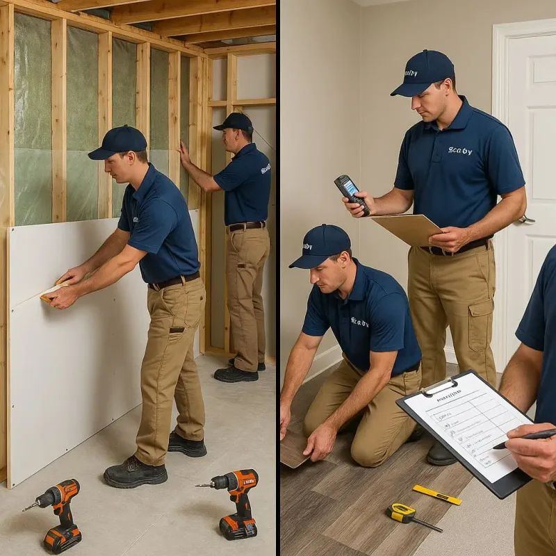 Repairs and Reconstruction process in Holly Springs, GA
