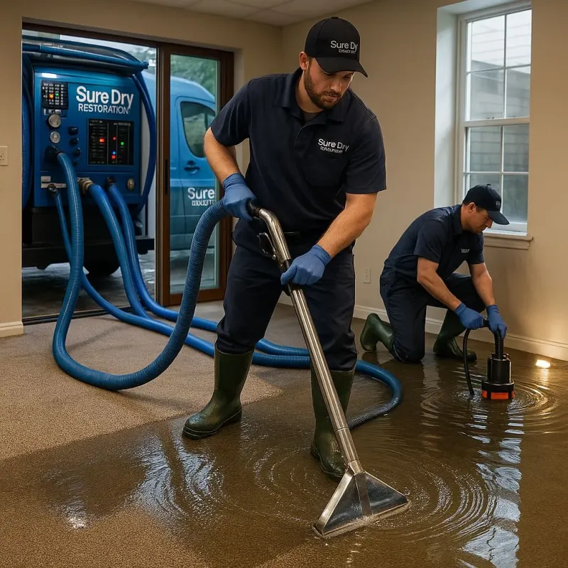 Water Extraction and Removal process in Holly Springs, GA